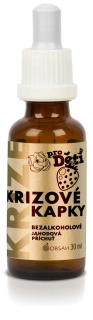 Krizové kapky esence pro děti s příchutí jahody 30 ml