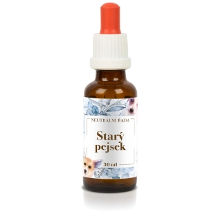 Starý pejsek Bachovy kapky 30 ml