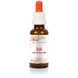 Jdi za srdcem Bachovy esence v AL vodě 30 ml