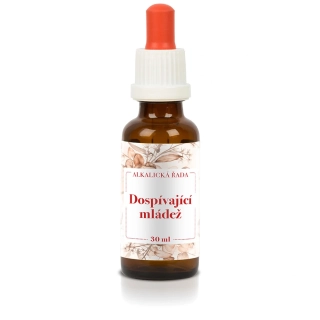Dospívající mládež Bachovy esence v AL vodě 30 ml