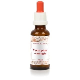 Vyčerpání energie Bachovy esence v AL vodě 30 ml