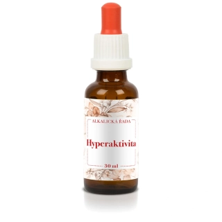 Hyperaktivita Bachovy esence v AL vodě 30 ml